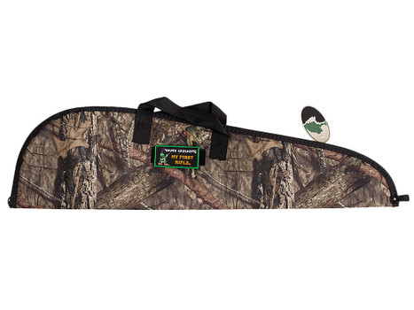 Crickett KSA035MOBU/P Soft Rifle Case Soft Black Padding For Rifle w/ Scope
