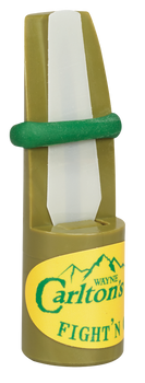 Wayne Carlton's Calls WCC-70037 Fight'N Cow  Open Call Cow Sounds Attracts Elk Green Plastic                                                                                                            