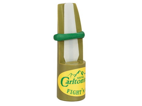Wayne Carlton's Calls WCC-70037 Fight'N Cow Open Call Cow Sounds Attracts Elk Green Plastic