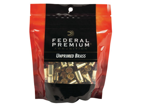Federal PH40UPB100 Gold Medal Premium 40S&W Handgun Brass 100/Bag