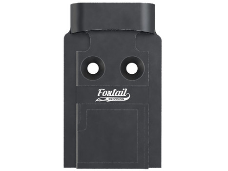 Foxtail Precision 100008 Red Dot Adapter Plate for Optics-Ready Pistol Black Anodized Glock MOS