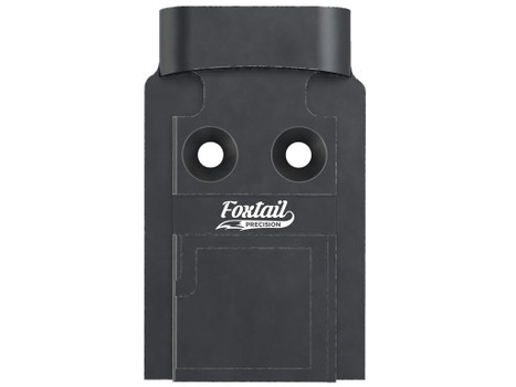 Foxtail Precision 100008 Red Dot Adapter Plate for Optics-Ready Pistol Black Anodized Glock MOS