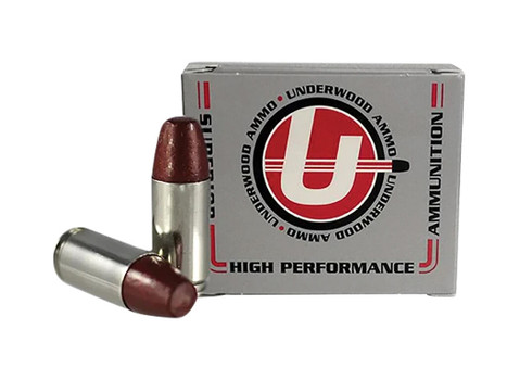 Underwood Ammo 7199mm+P Luger 147gr Hard Cast Flat Nose 20 Per Box/10 Case