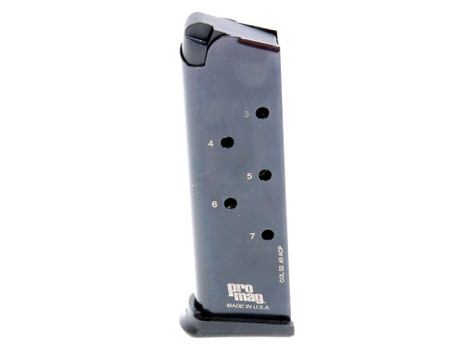 ProMag COL02 Standard 7rd 45 ACP Fits 1911 Government Blued Steel