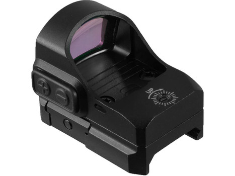 TruGlo TG-TG8200B Tru-Tec Micro Black Hardcoat Anodized 1x 23x17mm 3 MOA Illuminated Red Dot Reticle Features RMR Compatible