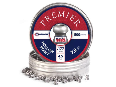 Crosman LHP77 Premier Hollow Point 177 Lead Hollow Point 500/Tin