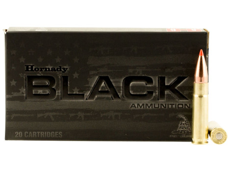 Hornady 80873 Black 300Blackout 110gr Hornady V Max 20 Per Box/10 Case