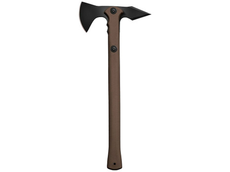 Cold Steel CS90PTHF Trench Hawk 3.50" Blade 1055 Carbon Steel Blade Flat Dark Earth Polypropylene Handle 19