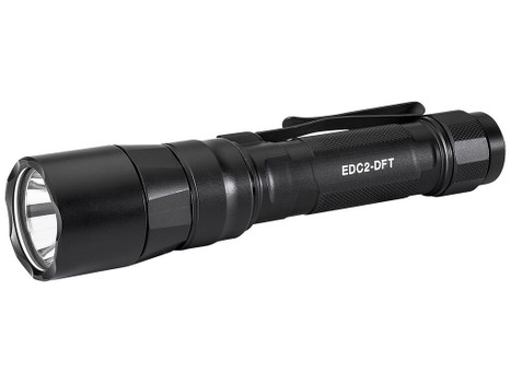 SureFire EDC2DFTBK Everyday Carry Series Black Anodized 25/600/700 Lumens White LED