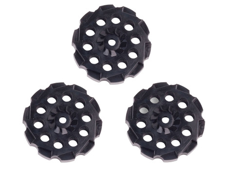 Crosman 407T Spare Clips Air Pistol 177Pellet Black Plastic