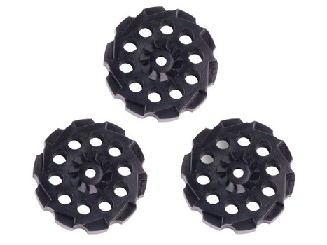 Crosman 407T Spare Clips Air Pistol 177Pellet Black Plastic