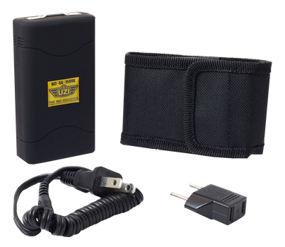 Uzi Accessories UZISG1500 Stun Gun  Black                                                                                                                                                               