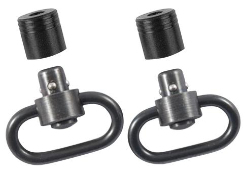 Outdoor Connection PBS19122 Push Button Swivel Set  1.25" Black Steel                                                                                                                                   