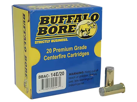 Buffalo Bore Ammunition 14E20 Anti-Personnel Strictly Business 44S&W Spl 200gr Hard Cast Wadcutter 20 Per Box/12 Case