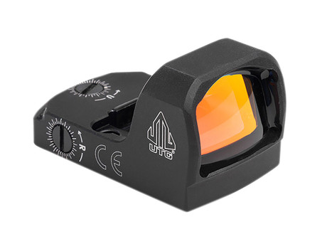 Leapers OPRMR20R OP3 Micro Single Dot Black Anodized 1x 4 MOA Red Dot Reticle