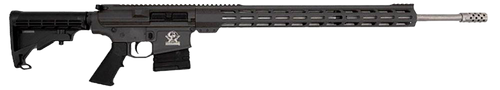 Great Lakes Firearms GL10243SSTNG GLFA  243 Win 5+1 24" Stainless Threaded Barrel, Tungsten Cerakote Picatinny Rail Aluminum Receiver, Adjustable Black Synthetic Stock, Mil-spec Polymer Grip          