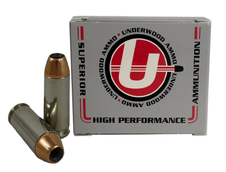 Underwood Ammo 231 Sporting  10mmAuto 135gr Jacketed Hollow Point 20 Per Box/10 Case                                                                                                                    