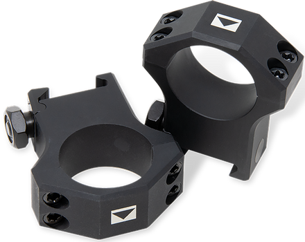Steiner 5965 T-Series  Matte Black Aluminum 34mm Tube Medium, Picatinny Rail                                                                                                                            