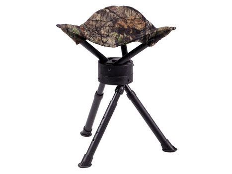 Ameristep AMS-AMEFT1011 Tripod Stool 360 Degree Swivel Mossy Oak Break-Up Country Heavy Duty Fabric/Steel