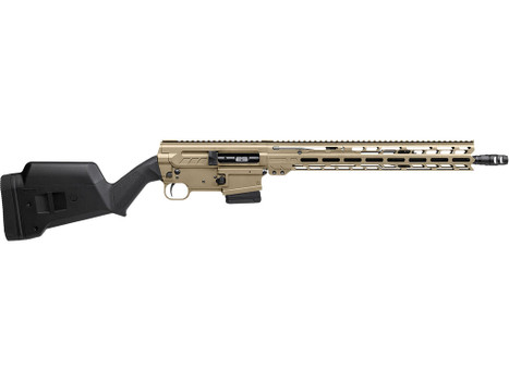 CMMG 55A520BCT Dissent BR4 *CA Compliant 5.56 NATO 10+1 16.10" Black Nitride Threaded Barrel, Coyote Tan Cerakote Picatinny Rail Aluminum Receiver, Magpul SGA Black Synthetic Stock