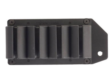 TacStar 1081130 SideSaddle Rem 870/1100/1187 20 Gauge 4rd Black Polymer w/Aluminum Mounting Plate