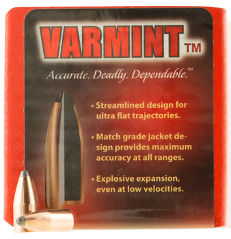 Hornady 2230 Traditional Varmint 22 Cal .224 45 gr Round Nose 100 Per Box/ 40 Case                                                                                                                      