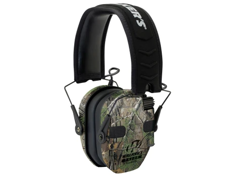 Walker's GWPRSEQMCMO Razor Slim Electronic Muff 23 dB Over the Head Realtree Xtra/Black Polymer