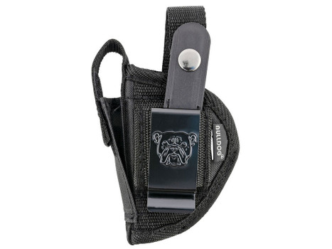 Bulldog FSN1 Extreme OWB Black Nylon Belt Loop/Clip Fits Ruger LCP/Beretta 21 Bobcat Ambidextrous