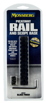 Mossberg 95207 Picatinny Rail/Scope Mount  Black                                                                                                                                                        