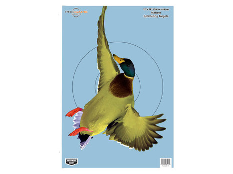 Birchwood Casey 35407 Pregame Duck Paper Hanging Rifle/Shotgun 12" x 18" Impact Enhancement 8 Per Pkg