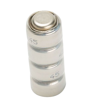 LaserMax LMS393C Battery Pack Guide Rod Laser Silver 1.55 Volts  20 mAh  (1) Single Pack Glock/Sig Sauer/Smith & Wesson                                                                                 