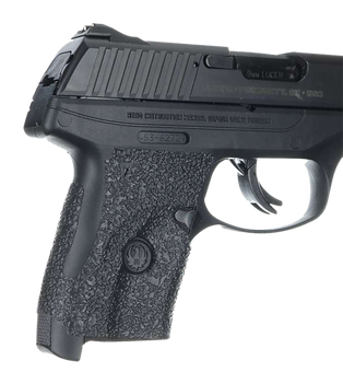 Talon Grips 508R Adhesive Grip  Textured Black Rubber for Ruger LC9s, EC9s                                                                                                                              