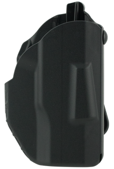 Safariland 737889518411 7378-7TS-ALS  Black SafariSeven Fits Glock43 Compatible w/ Laser Max CF-G42-LC Belt Loop/Paddle Mount Right Hand                                                                