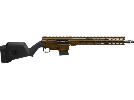 CMMG 55A520BMB Dissent BR4 5.56x45mm 10+1 16.10" Black Nitride Threaded Barrel, Midnight Bronze Cerakote Aluminum Receiver w/Picatinny Rail, M-LOK Handguard, Magpul Fixed Black Polymer Stock