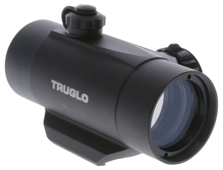 TruGlo TGTG8030B3 Traditional Dot Sight  Matte Black 1 x 30 mm 5 MOA/3.5 MOA/2 MOA Red Descending Dots                                                                                                  