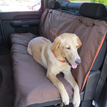 Mud River MR7771 Two Barrel Seat Cover Brown Nylon/Canvas                                                                                                                                               