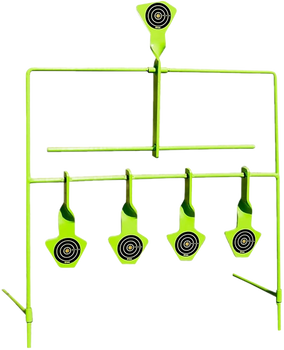 SME SMEST22RES Hands Free Resetting System Rimfire Pistol/Rifle Black/Green Steel                                                                                                                       