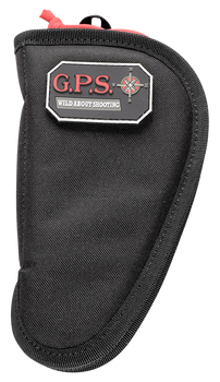 GPS Bags 1004CPCB Discreet Case  w/ Black Finish w/ Lockable Zipper for 4" or Less Barrel Handgun                                                                                                       