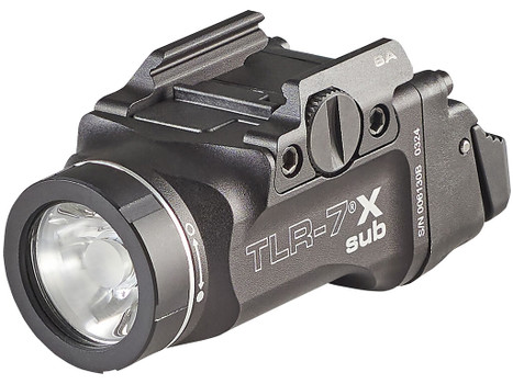 Streamlight 69408 TLR-7 X Sub USB Black Anodized 500 Lumens White LED Springfield Armory Hellcat