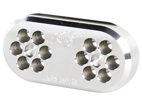 Kimber Mfg.,inc 4100022 K6S 2 Position Loading Station Compatible w/ 38 Special/357 Magnum Silver Aluminum