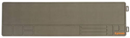 Lyman 04051 Essential Gun Maintenance Mat Gray Rubber 10" x 36"                                                                                                                                         