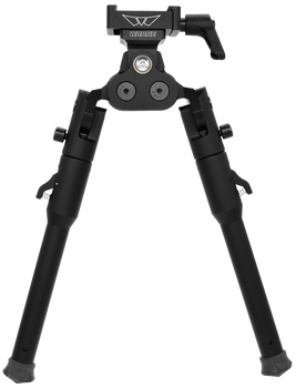 Warne 7922M Skyline Pro Bipod  Black Anodized ARCA Interface Head with Lite Legs                                                                                                                        