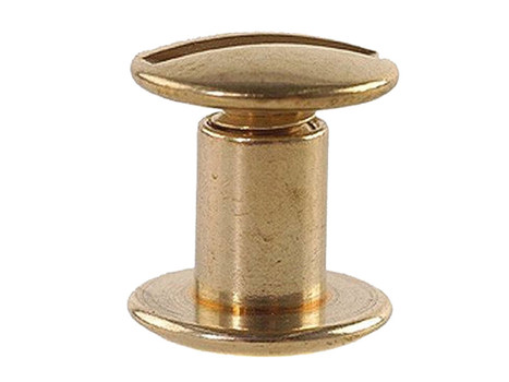 Uncle Mike's 25090 Chicago Screw Brass 24 Per Pack