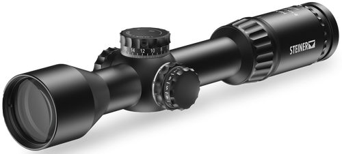 Steiner 8782 H6Xi  Black 2-12x42mm 30mm Tube, Illuminated STR-MIL Reticle                                                                                                                               