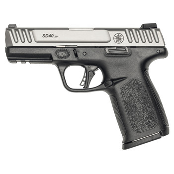 S&W SD40 2.0 40S&W 4" 14RD BLK/SLV