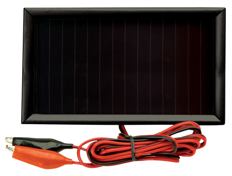 American Hunter BLEC12 Economy Solar Charger 12V Features Trickle Charge                                                                                                                                