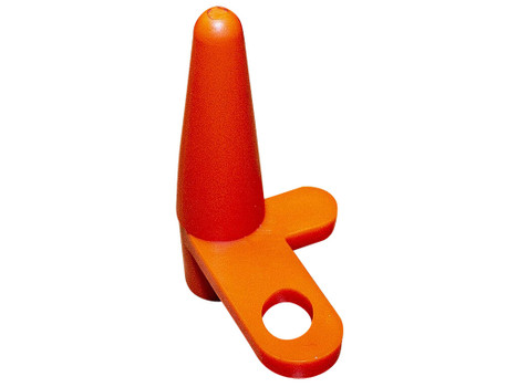 KleenBore KB-CF Chamber Flag Orange 4.30" Long 2 Pack