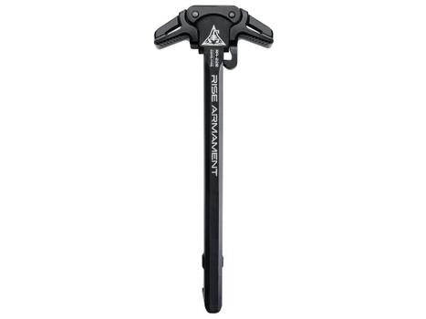 Rise Armament RA220BLK Charging Handle AR-15 Black Anodized Aluminum Ambidextrous Hand