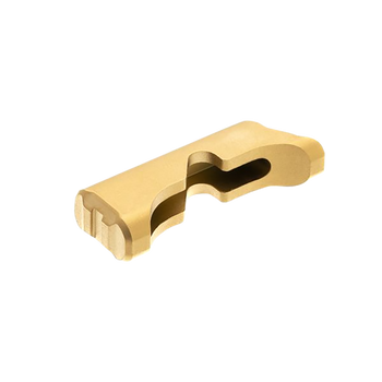 Tyrant CNC TDECHEMRGOLD  Extended Magazine Release Springfield Echelon PVD Gold Steel                                                                                                                   