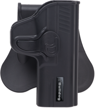 Bulldog RRLC9 Rapid Release  OWB Black Polymer Paddle Fits Ruger LC9 Right Hand                                                                                                                         